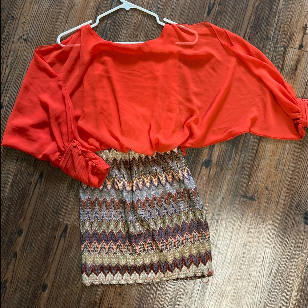 Small hot and delicious dress. Never been worn. Boutique brand. No tags